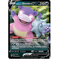 Galarian Slowbro V 99/189 SWSH Darkness Ablaze Holo Ultra Rare Pokemon Card NEAR MINT TCG