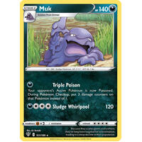 Muk 101/189 SWSH Darkness Ablaze Rare Pokemon Card NEAR MINT TCG