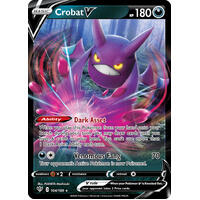 Crobat V 104/189 SWSH Darkness Ablaze Holo Ultra Rare Pokemon Card NEAR MINT TCG