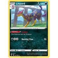 Liepard 107/189 SWSH Darkness Ablaze Rare Pokemon Card NEAR MINT TCG
