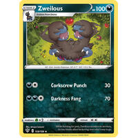 Zweilous 109/189 SWSH Darkness Ablaze Uncommon Pokemon Card NEAR MINT TCG