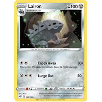 Lairon 122/189 SWSH Darkness Ablaze Uncommon Pokemon Card NEAR MINT TCG