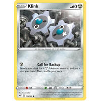 Klink 125/189 SWSH Darkness Ablaze Common Pokemon Card NEAR MINT TCG