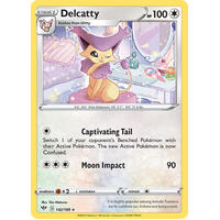 Delcatty 142/189 SWSH Darkness Ablaze Rare Pokemon Card NEAR MINT TCG