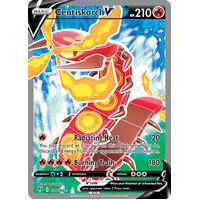 Centiskorch V 179/189 SWSH Darkness Ablaze Full Art Holo Ultra Rare Pokemon Card NEAR MINT TCG