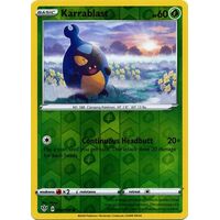 Karrablast 8/189 SWSH Darkness Ablaze Reverse Holo Common Pokemon Card NEAR MINT TCG