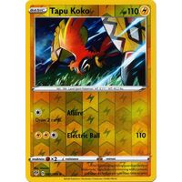 Tapu Koko 61/189 SWSH Darkness Ablaze Reverse Holo Rare Pokemon Card NEAR MINT TCG