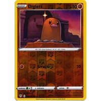 Diglett 84/189 SWSH Darkness Ablaze Reverse Holo Common Pokemon Card NEAR MINT TCG
