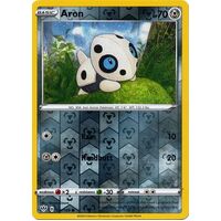 Aron 121/189 SWSH Darkness Ablaze Reverse Holo Common Pokemon Card NEAR MINT TCG