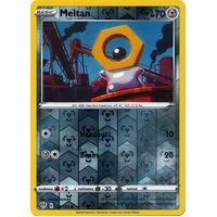Meltan 129/189 SWSH Darkness Ablaze Reverse Holo Common Pokemon Card NEAR MINT TCG