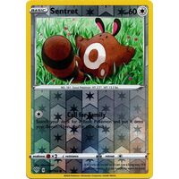 Sentret 135/189 SWSH Darkness Ablaze Reverse Holo Common Pokemon Card NEAR MINT TCG