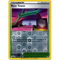 Rose Tower 169/189 SWSH Darkness Ablaze Reverse Holo Uncommon Trainer Pokemon Card NEAR MINT TCG