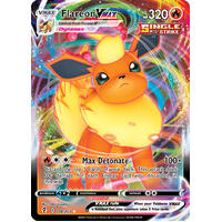 Flareon VMAX 18/203 SWSH Evolving Skies Full Art Holo Ultra Rare Pokemon Card NEAR MINT TCG