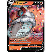 Volcarona V 21/203 SWSH Evolving Skies Holo Ultra Rare Pokemon Card NEAR MINT TCG