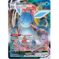 Glaceon VMAX 41/203 SWSH Evolving Skies Full Art Holo Ultra Rare Pokemon Card NEAR MINT TCG