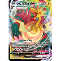 Dracozolt VMAX 59/203 SWSH Evolving Skies Full Art Holo Ultra Rare Pokemon Card NEAR MINT TCG