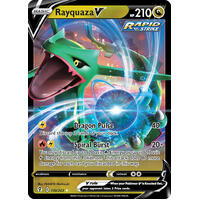 Rayquaza V 110/203 SWSH Evolving Skies Holo Ultra Rare Pokemon Card NEAR MINT TCG