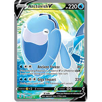 Arctovish V 176/203 SWSH Evolving Skies Full Art Holo Ultra Rare Pokemon Card NEAR MINT TCG