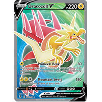 Dracozolt V 178/203 SWSH Evolving Skies Full Art Holo Ultra Rare Pokemon Card NEAR MINT TCG