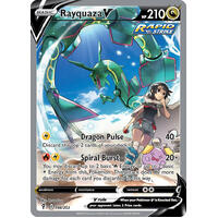 Rayquaza V 194/203 SWSH Evolving Skies Full Art Holo Ultra Rare Pokemon Card NEAR MINT TCG