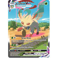 Leafeon VMAX 205/203 SWSH Evolving Skies Full Art Holo Secret Rare Pokemon Card NEAR MINT TCG