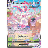 Sylveon VMAX 212/203 SWSH Evolving Skies Full Art Holo Secret Rare Pokemon Card NEAR MINT TCG