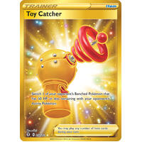 Toy Catcher 233/203 SWSH Evolving Skies Full Art Holo Secret Rare Pokemon Card NEAR MINT TCG