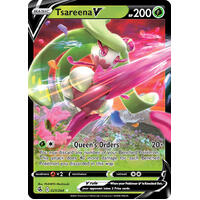 Tsareena V 21/264 SWSH Fusion Strike Holo Ultra Rare Pokemon Card NEAR MINT TCG