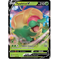 Appletun V 26/264 SWSH Fusion Strike Holo Ultra Rare Pokemon Card NEAR MINT TCG
