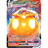 Cinderace VMAX 45/264 SWSH Fusion strike Full Art Holo Ultra Rare Pokemon Card NEAR MINT TCG