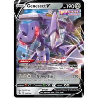 Genesect V 185/264 SWSH Fusion Strike Holo Ultra Rare Pokemon Card NEAR MINT TCG