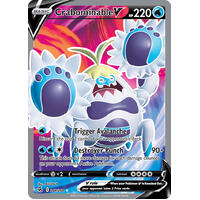 Crabominable V 248/264 SWSH Fusion Strike Full Art Holo Ultra Rare Pokemon Card NEAR MINT TCG