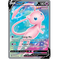 Mew V 250/264 SWSH Fusion Strike Full Art Holo Ultra Rare Pokemon Card NEAR MINT TCG