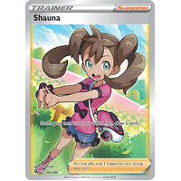Shauna 263/264 SWSH Fusion Strike Full Art Holo Ultra Rare Pokemon Card NEAR MINT TCG