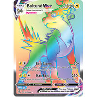 Boltund VMAX 267/264 SWSH Fusion Strike Full Art Holo Hyper Rainbow Rare Pokemon Card NEAR MINT TCG