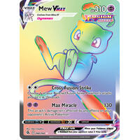 Mew VMAX 268/264 SWSH Fusion Strike Full Art Holo Hyper Rainbow Rare Pokemon Card NEAR MINT TCG