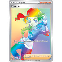 Dancer 274/264 SWSH Fusion Strike Full Art Holo Hyper Rainbow Rare Pokemon Card NEAR MINT TCG