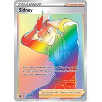 Sidney 279/264 SWSH Fusion Strike Full Art Holo Hyper Rainbow Rare Pokemon Card NEAR MINT TCG