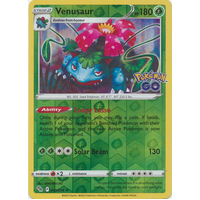 Venusaur 3/78 SWSH Pokemon Go Reverse Holo Rare Pokemon Card NEAR MINT TCG