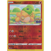 Numel (Peelable Ditto) 13/78 SWSH Pokemon Go Reverse Holo Rare Pokemon Card NEAR MINT TCG