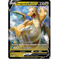 Dragonite V 49/78 SWSH Pokemon Go Holo Ultra Rare Pokemon Card NEAR MINT TCG