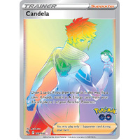Candela 83/78 SWSH Pokemon Go Holo Full Art Hyper Rainbow Rare Pokemon Card NEAR MINT TCG