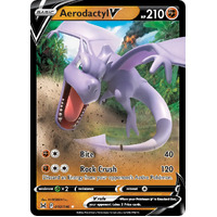 Aerodactyl V 92/196 SWSH Lost Origin Holo Ultra Rare Pokemon Card NEAR MINT TCG