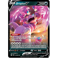 Drapion V 118/196 SWSH Lost Origin Holo Ultra Rare Pokemon Card NEAR MINT TCG