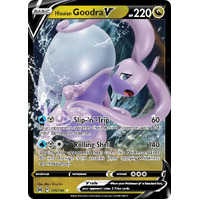 Hisuian Goodra V 135/196 SWSH Lost Origin Holo Ultra Rare Pokemon Card NEAR MINT TCG