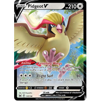 Pidgeot V 137/196 SWSH Lost Origin Holo Ultra Rare Pokemon Card NEAR MINT TCG