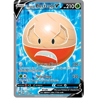 Hisuian Electrode V 172/196 SWSH Lost Origin Holo Full Art Ultra Rare Pokemon Card NEAR MINT TCG