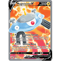 Magnezone V 175/196 SWSH Lost Origin Holo Full Art Ultra Rare Pokemon Card NEAR MINT TCG
