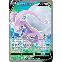 Hisuian Goodra V 187/196 SWSH Lost Origin Holo Full Art Ultra Rare Pokemon Card NEAR MINT TCG