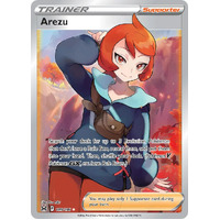Arezu 189/196 SWSH Lost Origin Holo Full Art Ultra Rare Pokemon Card NEAR MINT TCG